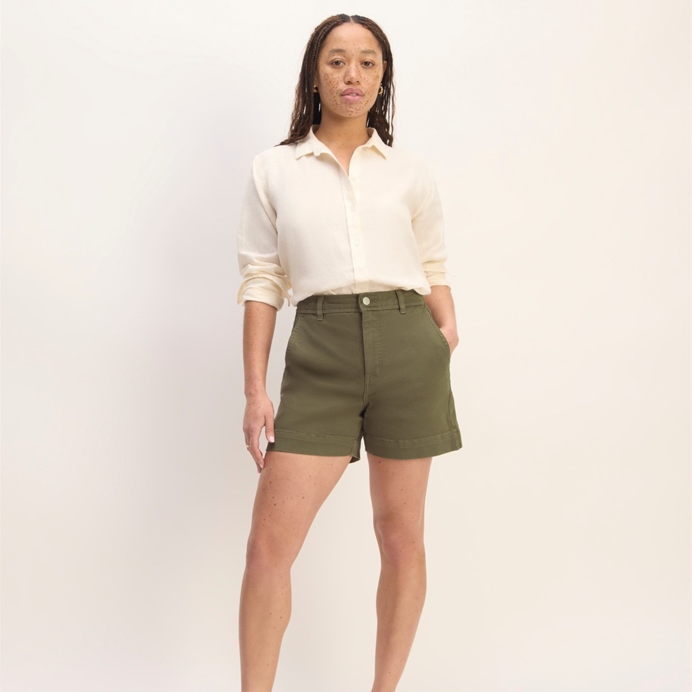 Everlane Organic Way-High Shorts